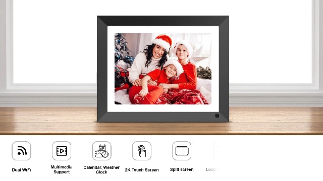 プレーヤー Digital Photo Frame Amazon.com : 7'' Digital Picture Frame with Remote Control